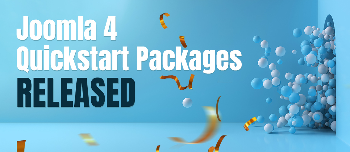 Joomla 4 Quickstart Packages Released