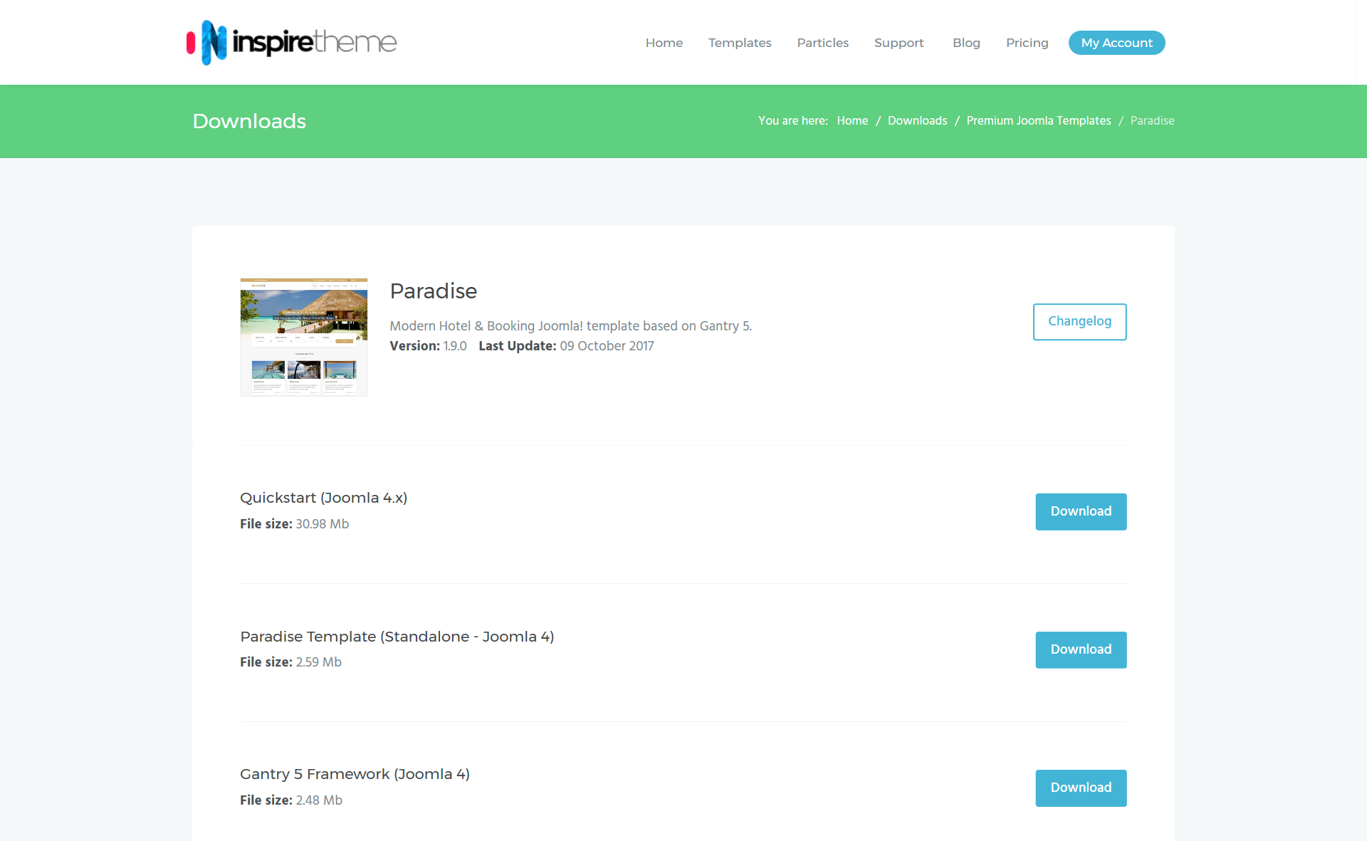 InspireTheme Joomla 4 Download