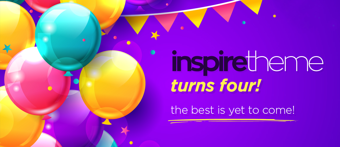 InspireTheme Turns Four