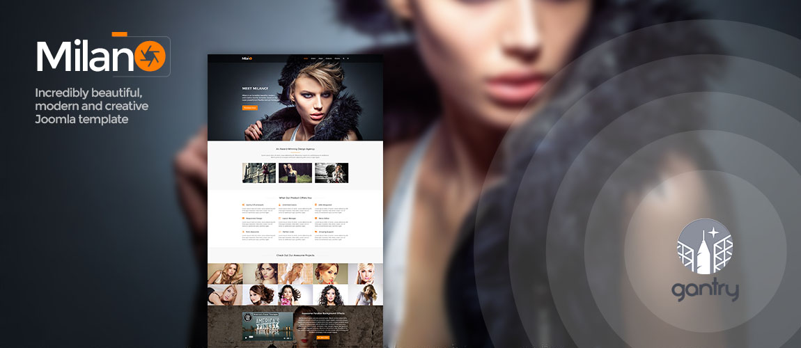 Milano - Gantry 5 Joomla Template