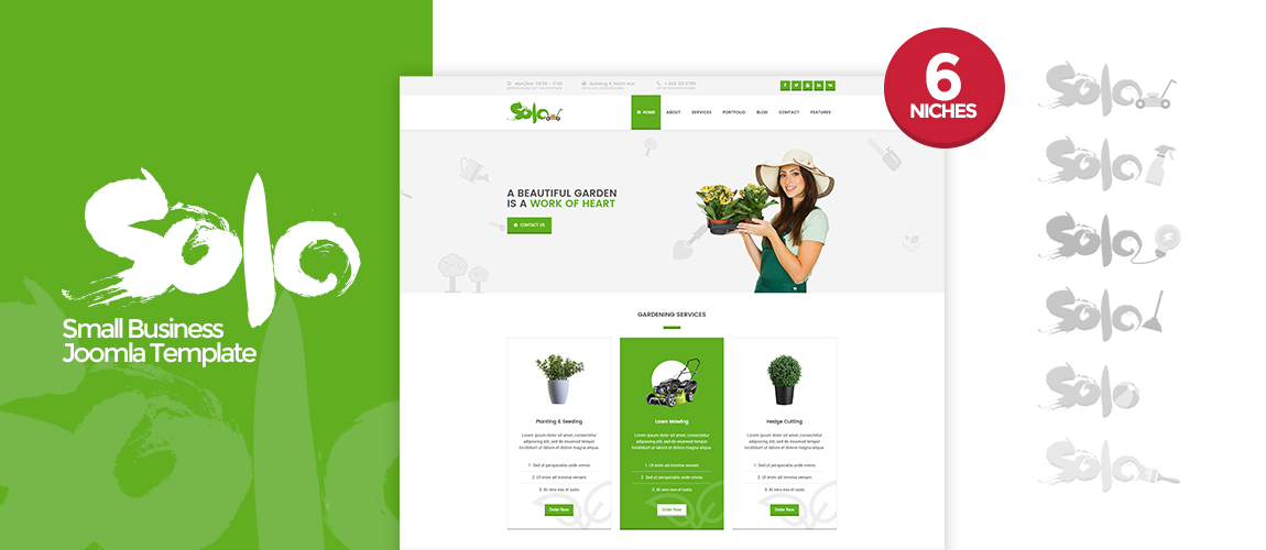 Solo - Gantry 5 Joomla Template