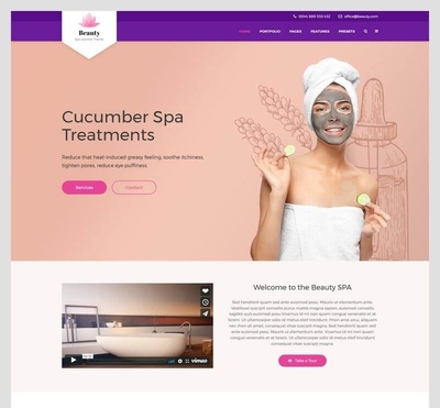 Beauty - Gantry 5 Joomla Template