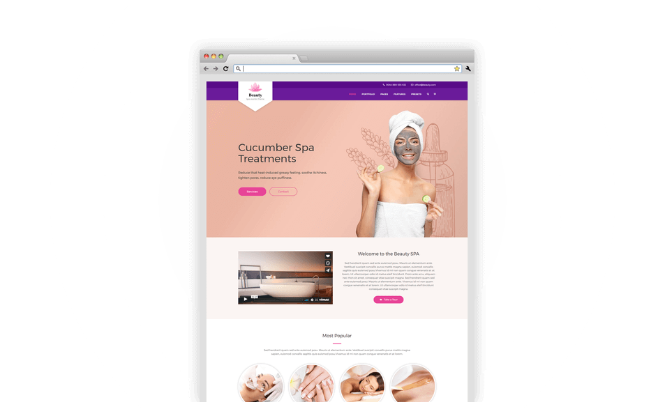 Beauty - Joomla Template