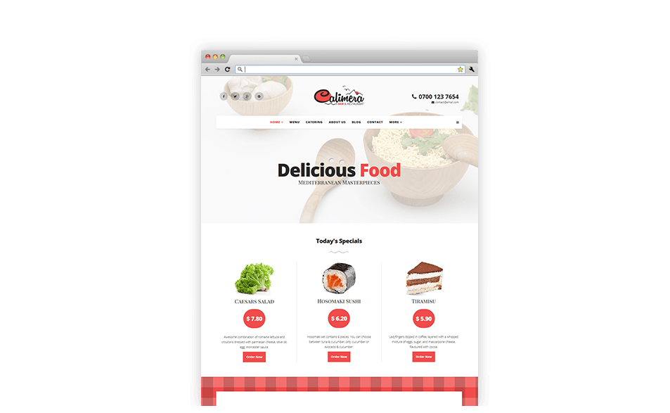 Calimera - Joomla Template