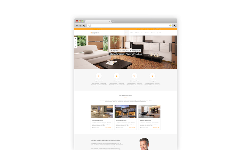 InsightFX - Joomla Template