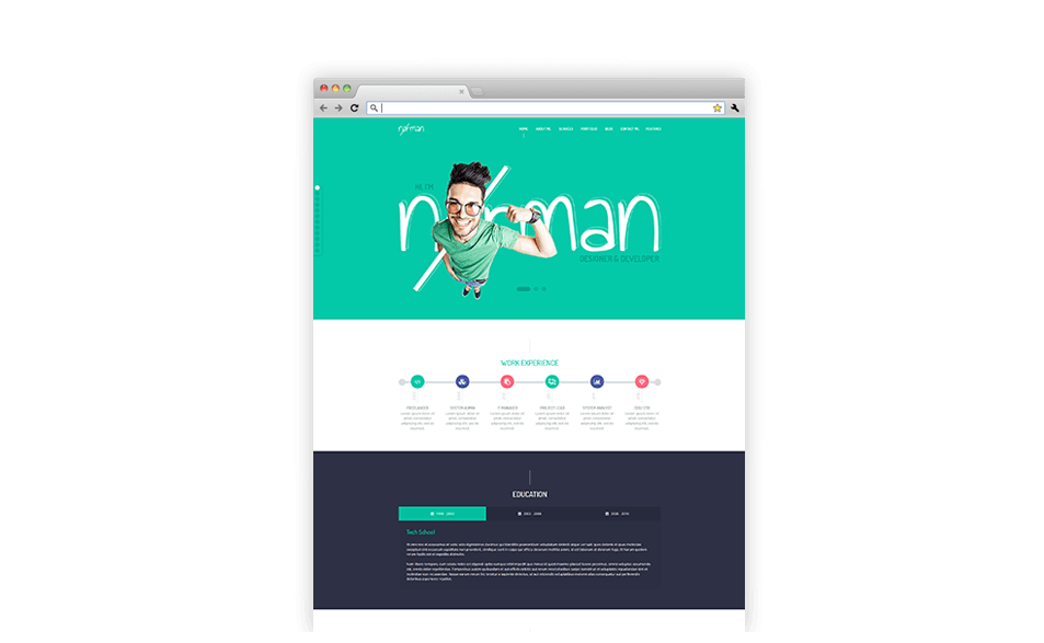 Norman - Joomla Template