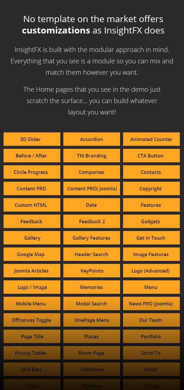 InsightFX - Multipurpose Joomla Template - 3